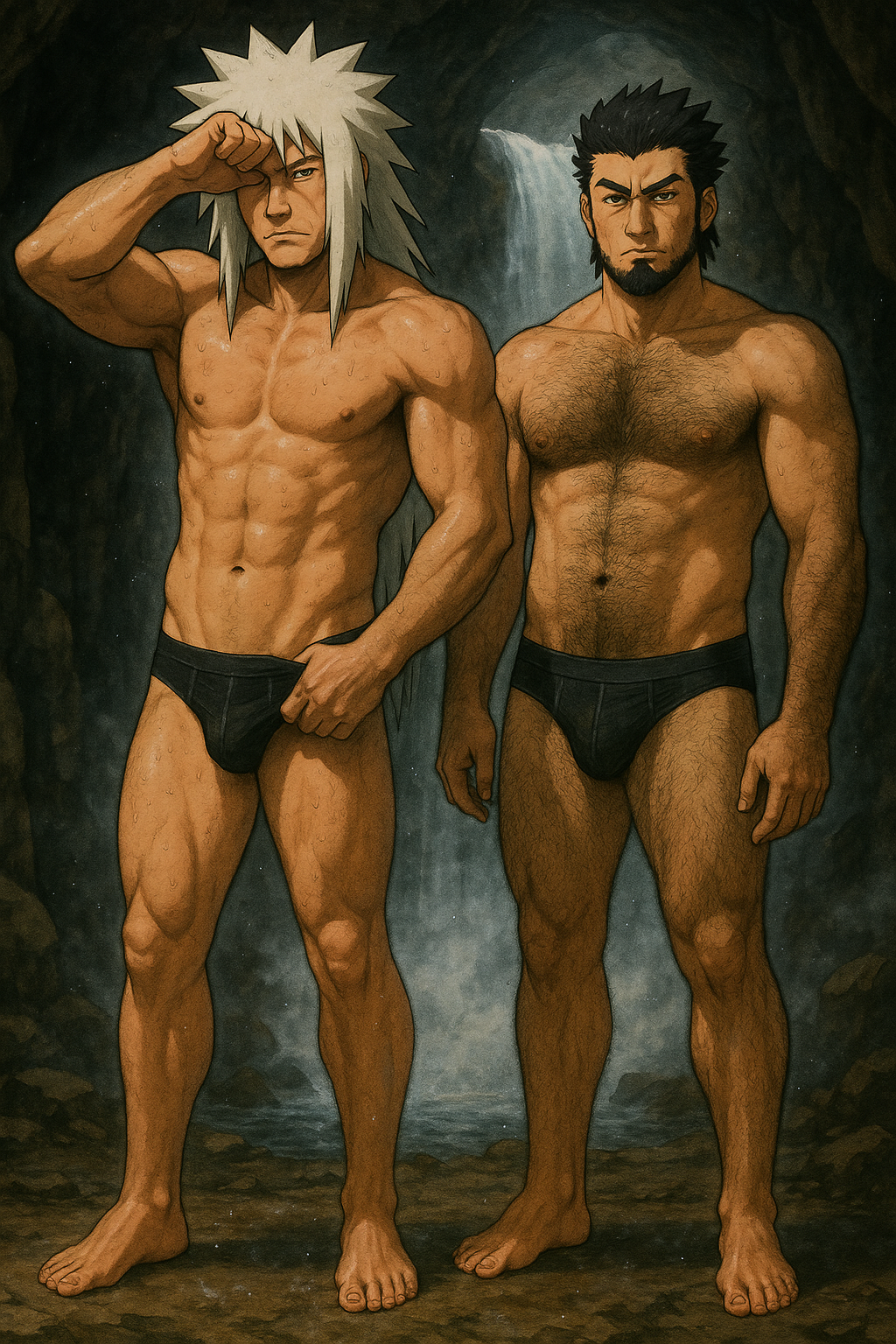 Jiraiya (Asuma Sarutobi) Rule 34 Image