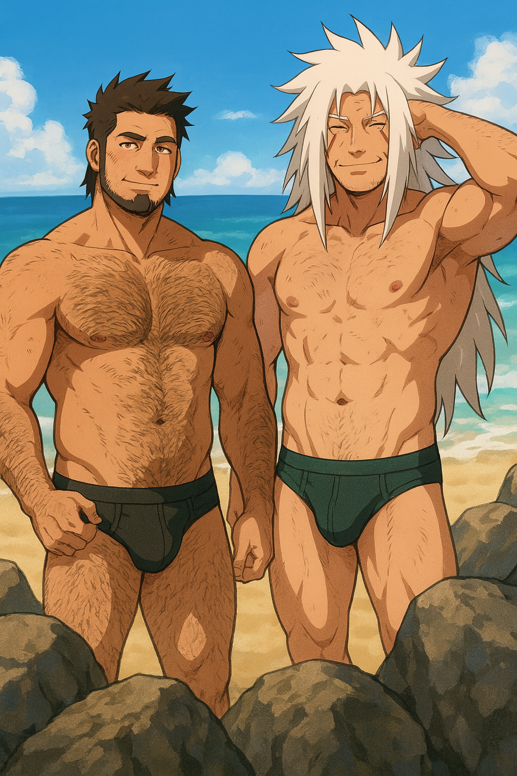 Jiraiya (Asuma Sarutobi) Rule 34 Image