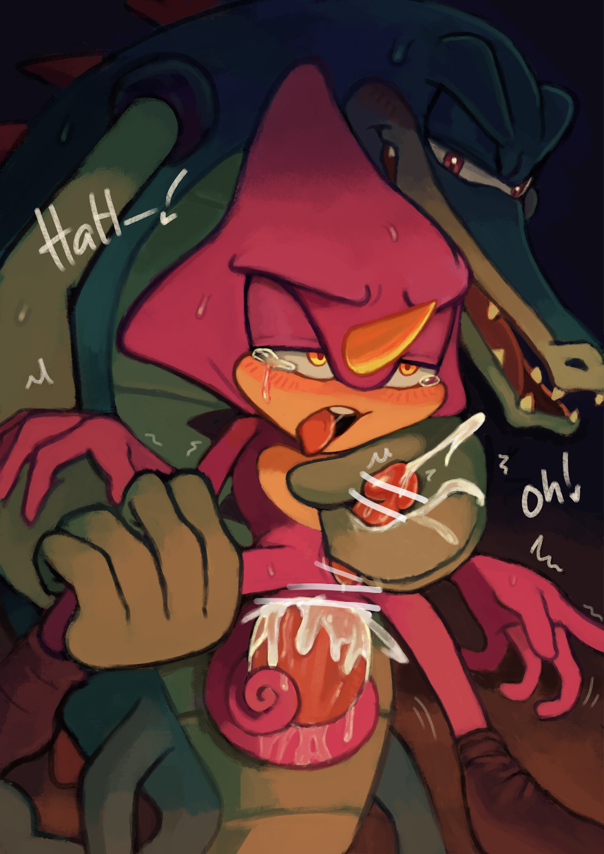 Espio The Chameleon (Sega) Rule 34 Image