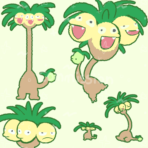 Alolan Exeggutor (Nintendo) Rule 34 Image