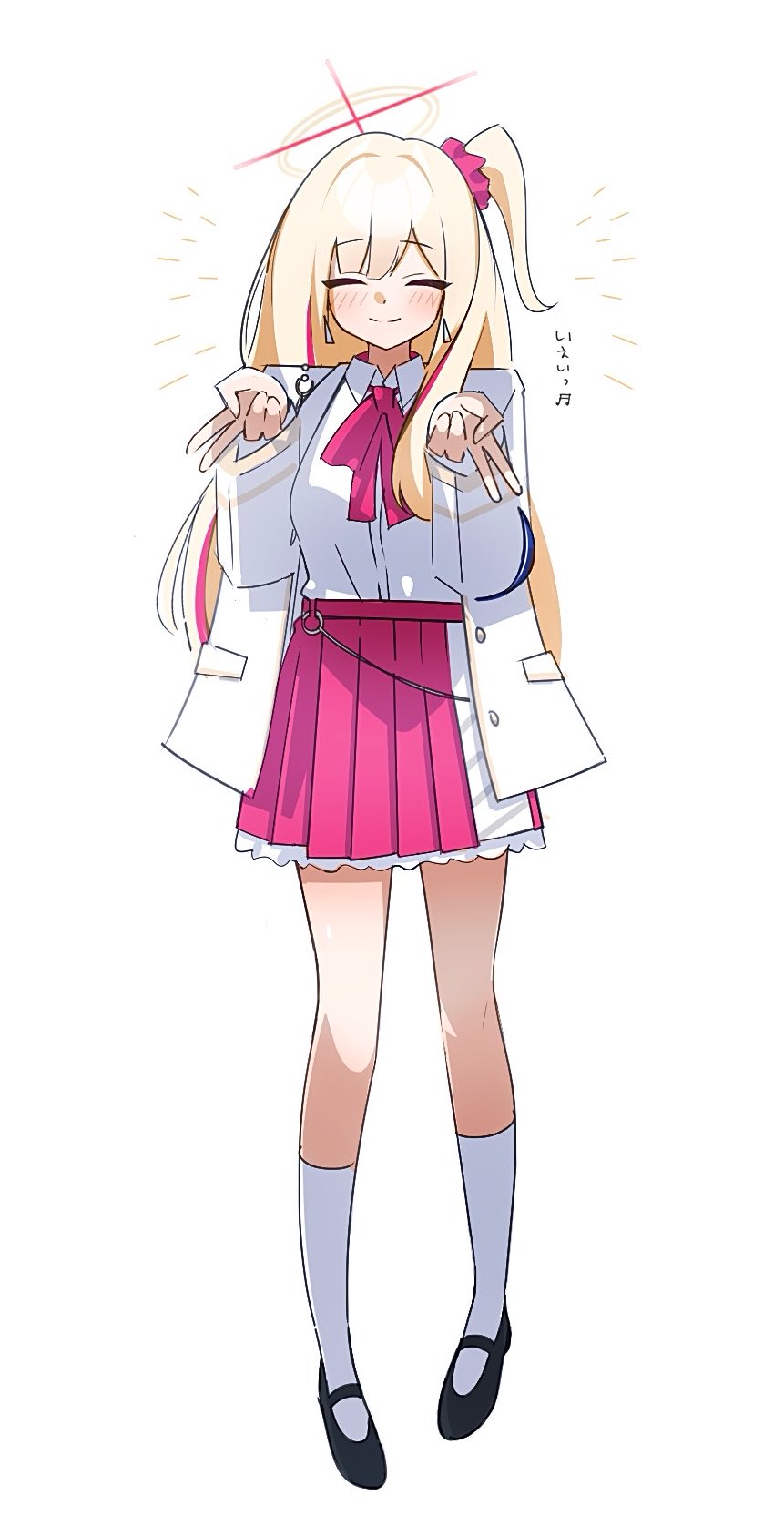 Blonde Student Council President (Blue Archive) Rule 34 Image
