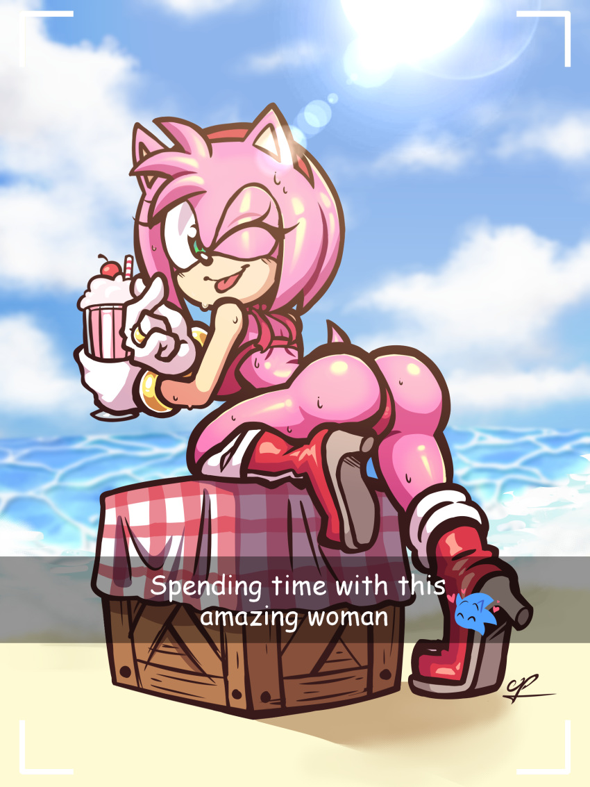 Amy Rose (Sega) Rule 34 Image