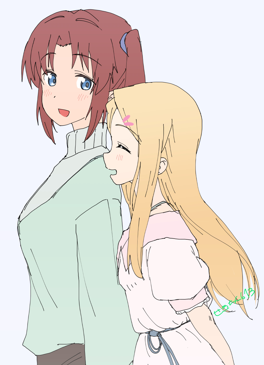 Kitamori Yaeka (Kamiina Botan Yoeru Sugata Wa Yuri No Hana) Rule 34 Image