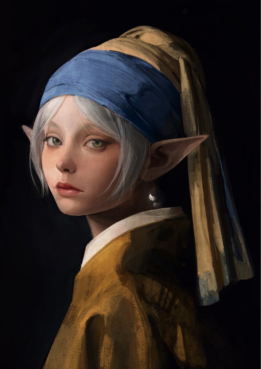 Frieren (Girl With A Pearl Earring) Rule 34 Image
