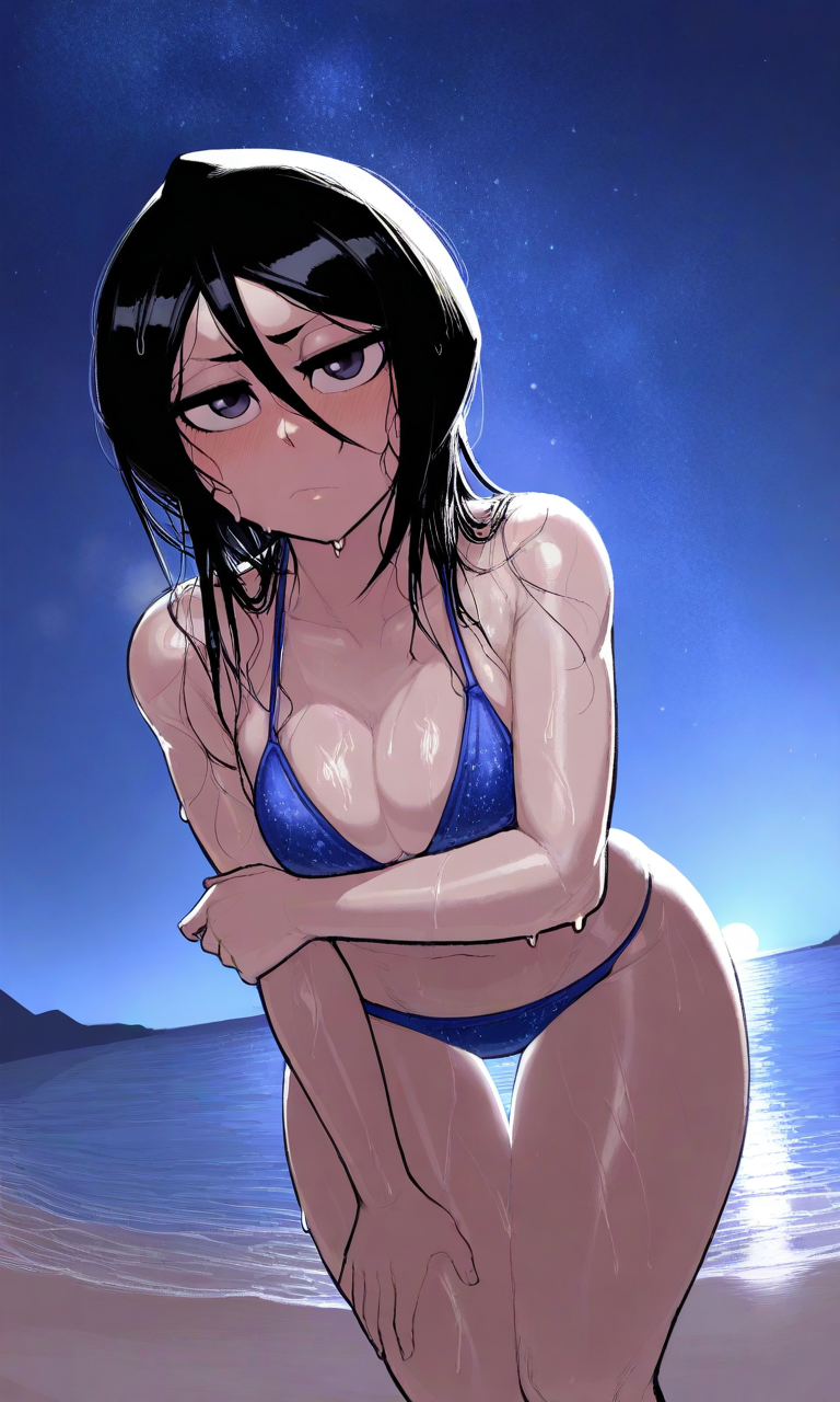 Kuchiki Rukia (Bleach) Rule 34 Image