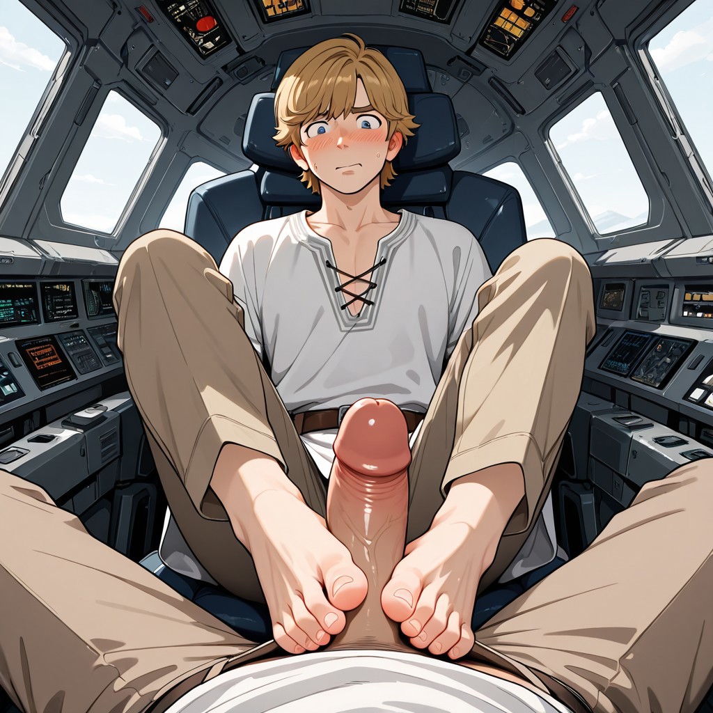 Luke Skywalker (Star Wars) Rule 34 Image