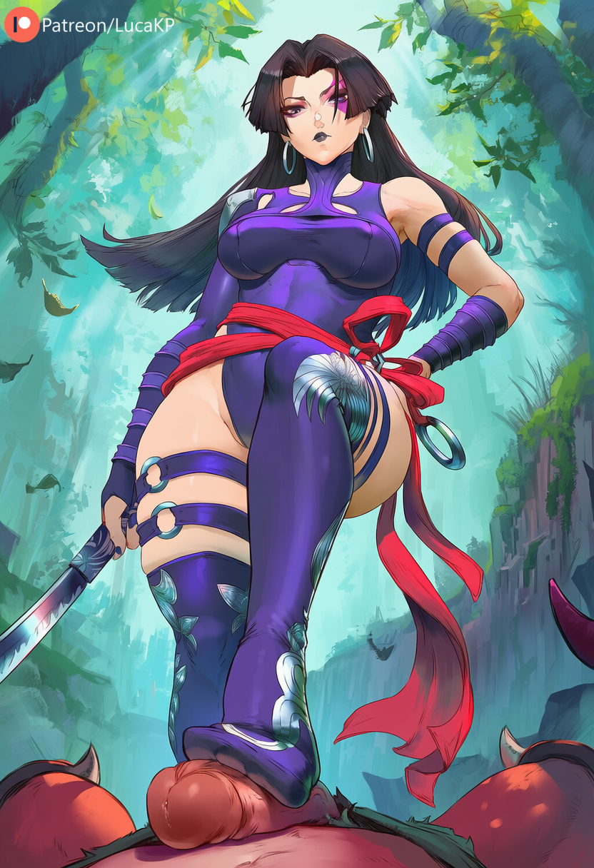 Psylocke (Marvel) Rule 34 Image