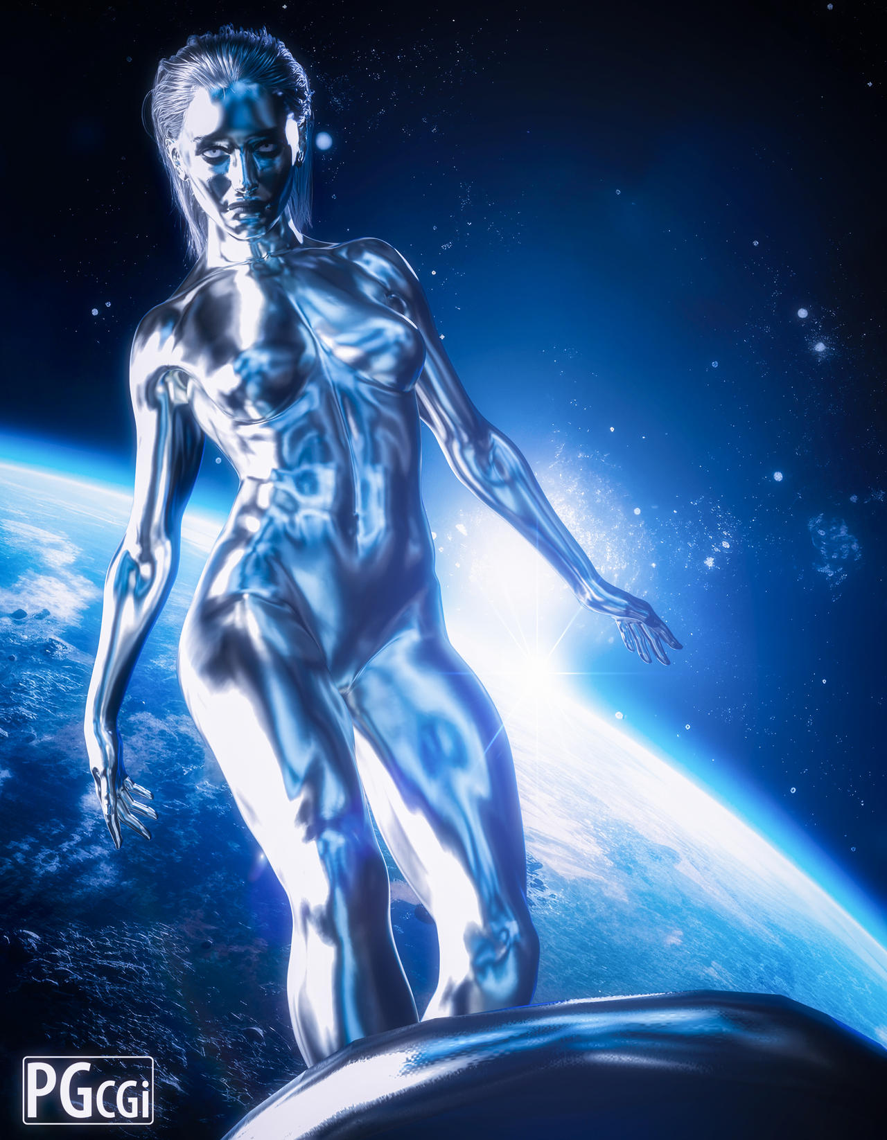 Silver Surfer (Shalla-Bal) Rule 34 Image