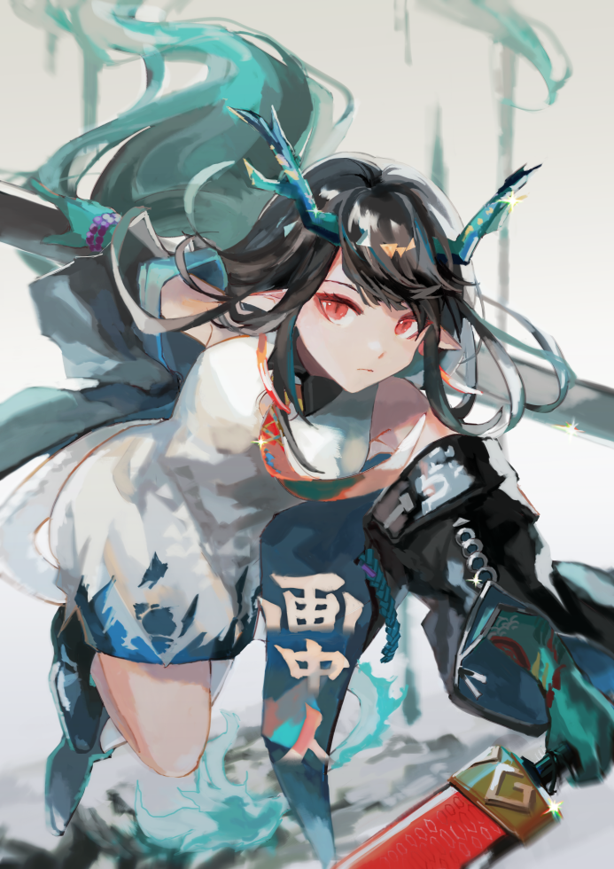 Dusk (Arknights) Rule 34 Image