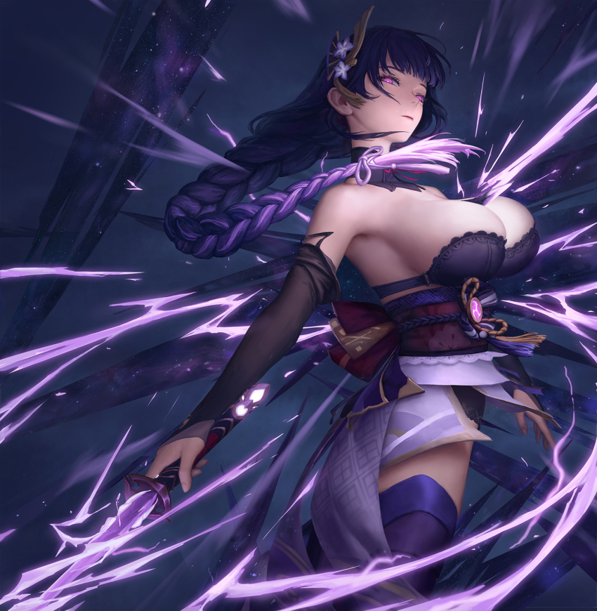 Raiden Shogun (Genshin Impact) Rule 34 Image
