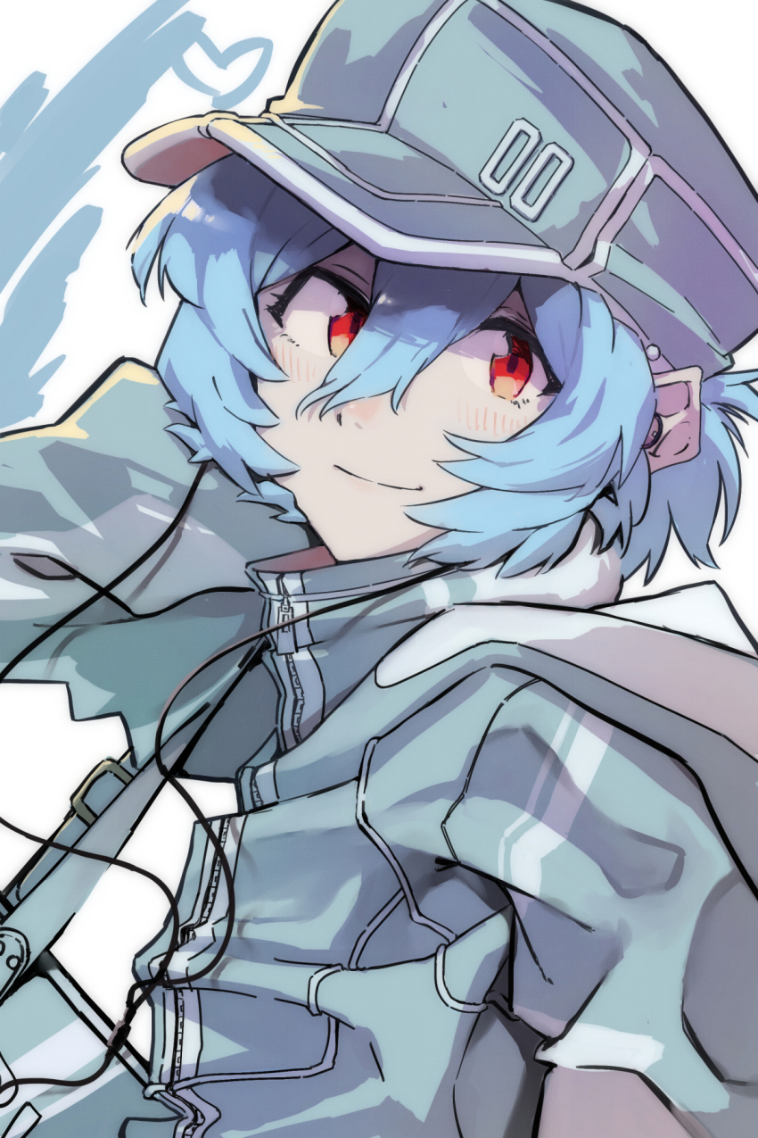 Ayanami Rei (Neon Genesis Evangelion) Rule 34 Image