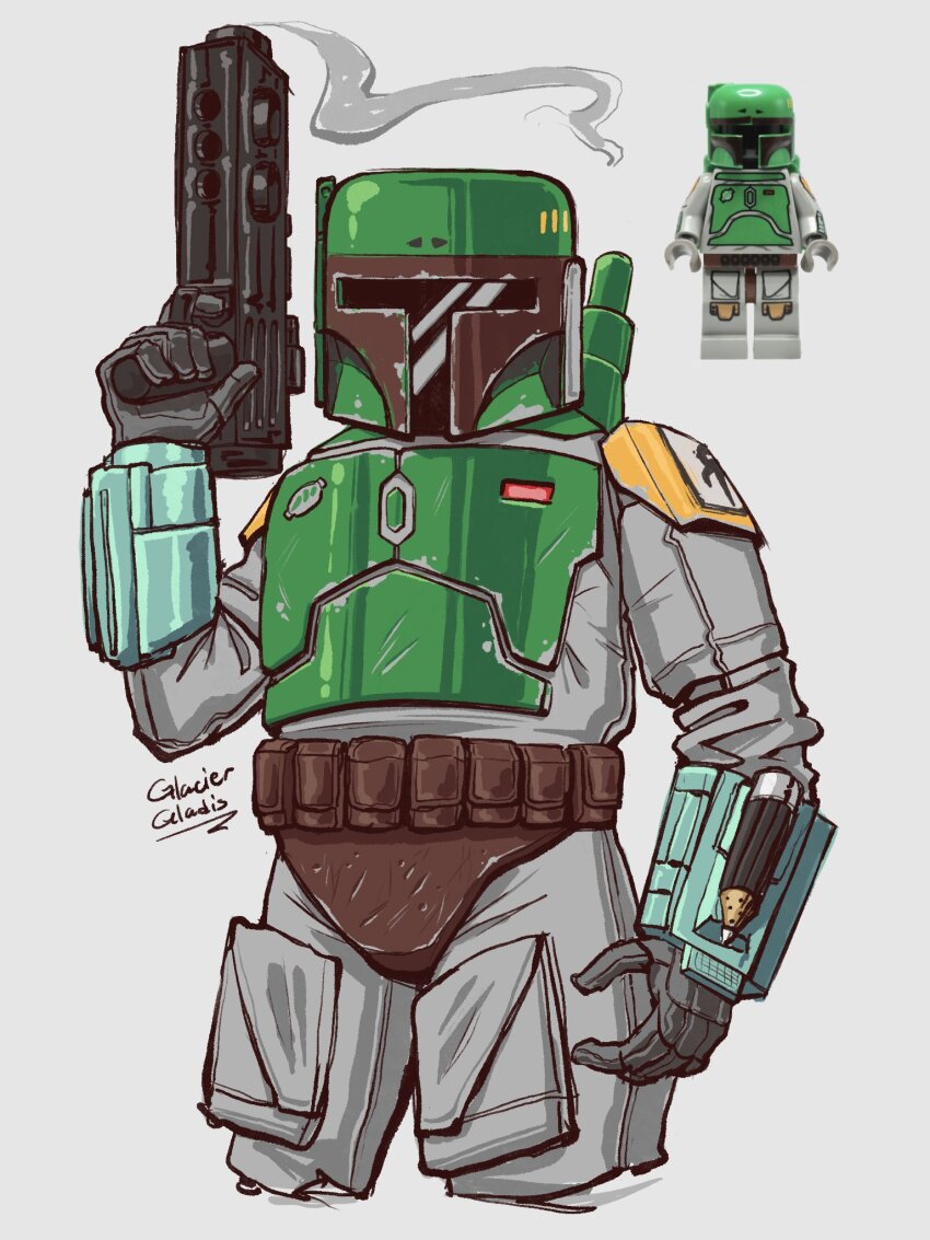 Boba Fett (Star Wars) Rule 34 Image