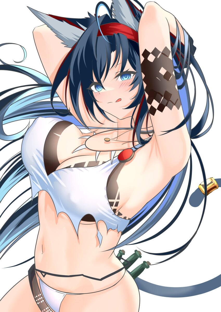 Blaze (Arknights) Rule 34 Image