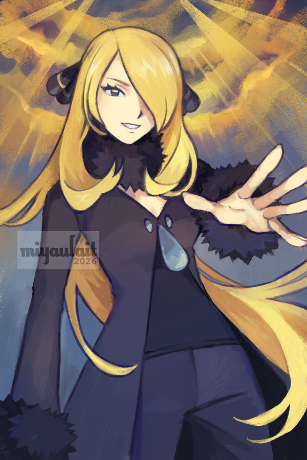 Cynthia (Pokemon) Rule 34 Image