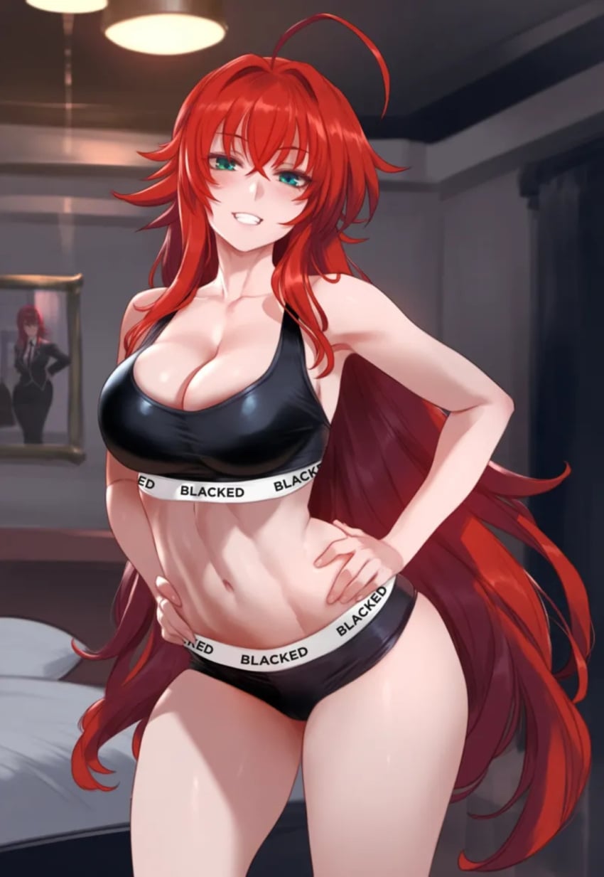 Rias Gremory (Blacked) Rule 34 Image