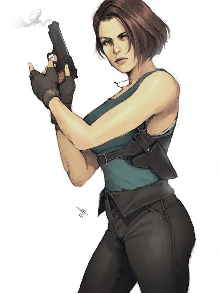 Jill Valentine (Resident Evil) Rule 34 Image