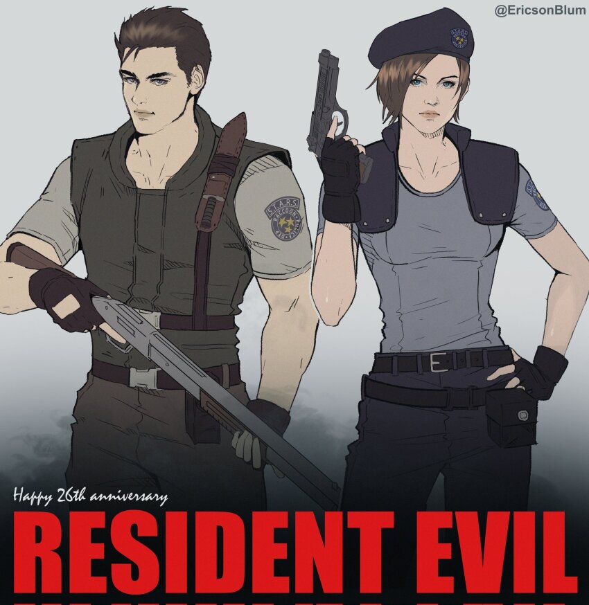 Chris Redfield (Resident Evil) Rule 34 Image