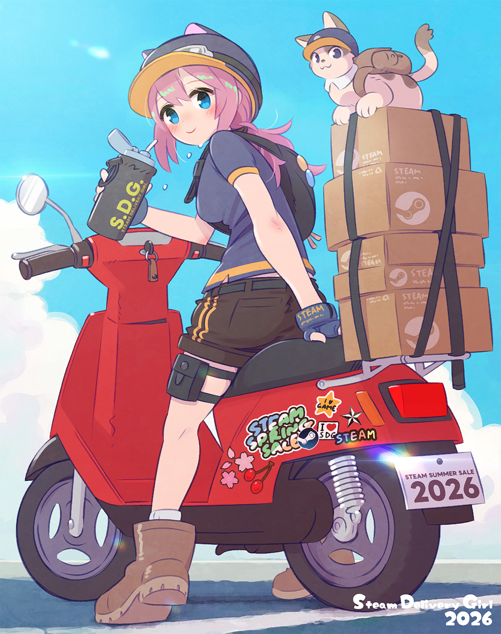 Steam Delivery Girl Rule 34 Image