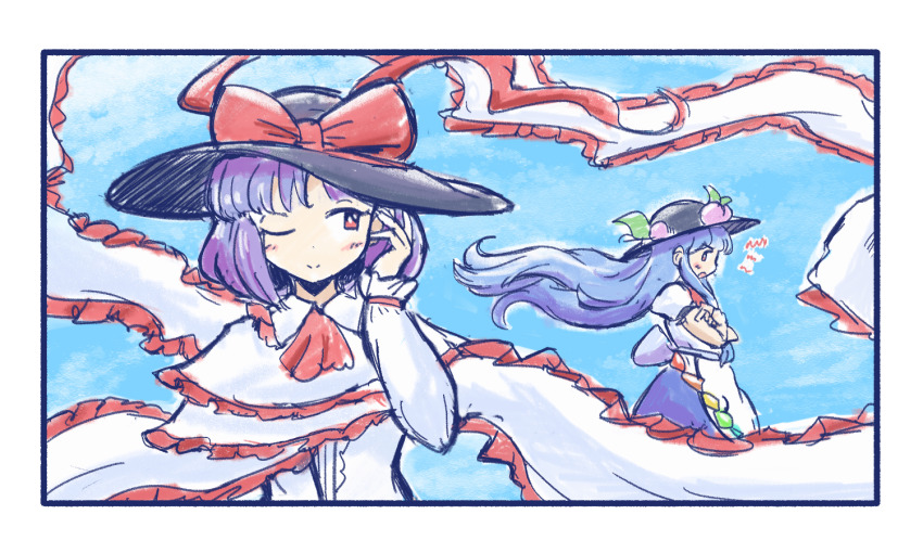 Hinanawi Tenshi (Touhou) Rule 34 Image