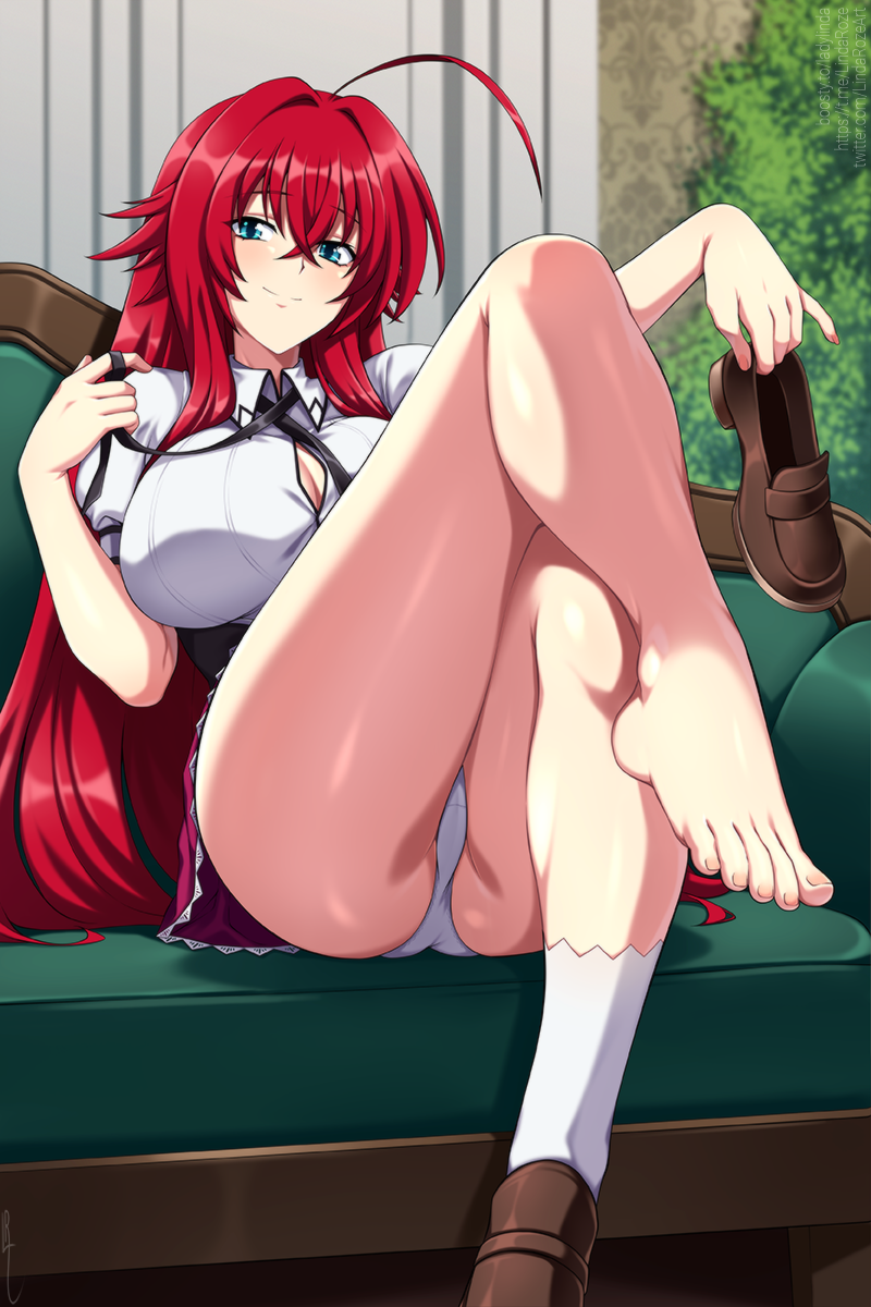 Rias Gremory (High School Dxd) Rule 34 Image