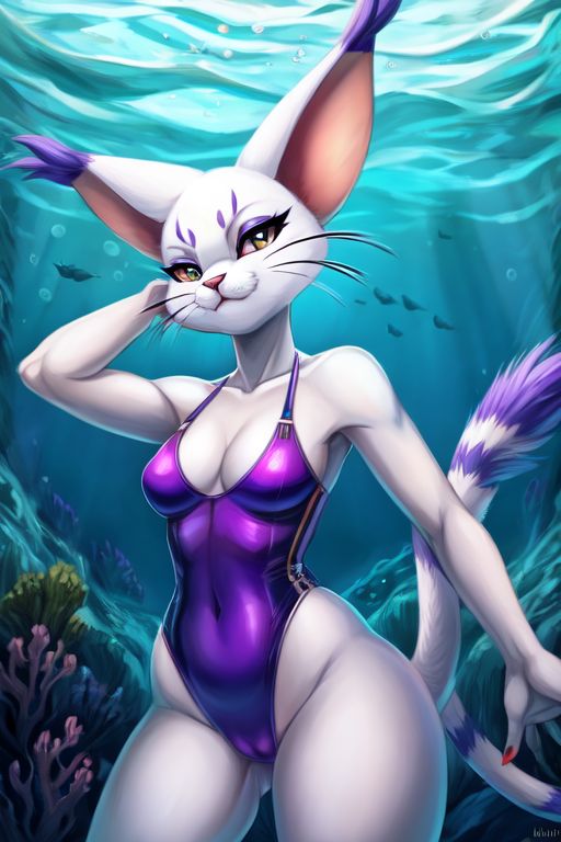 Gatomon (Bandai Namco) Rule 34 Image