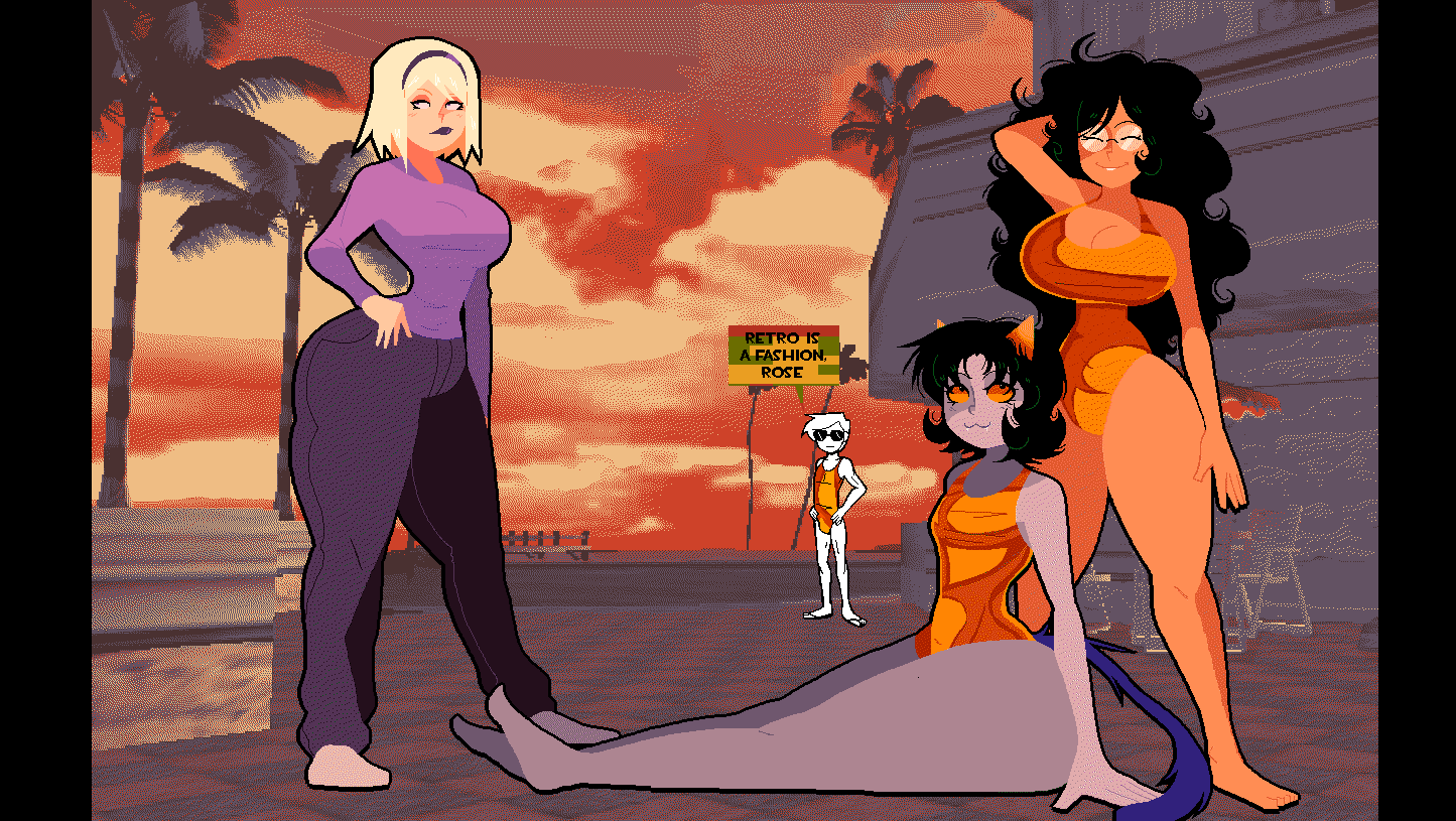 Dave Strider (Homestuck) Rule 34 Image