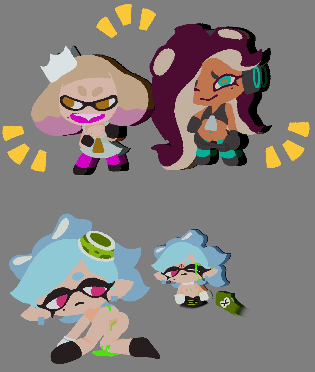 Marie (Splatoon) Rule 34 Image