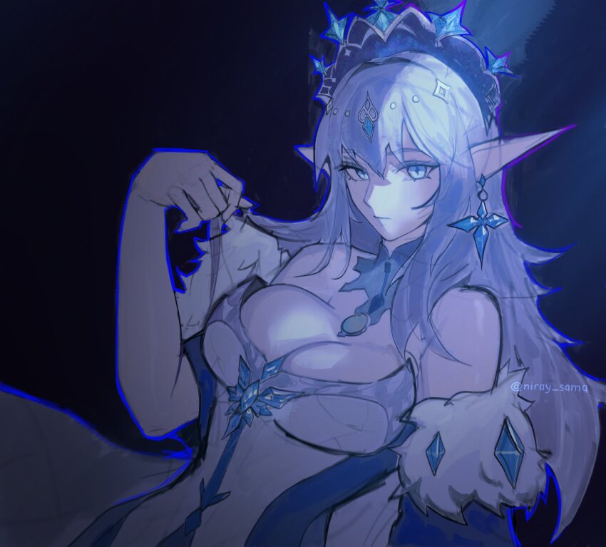 Anastasya Feodorovna Snezhnaya (Genshin Impact) Rule 34 Image