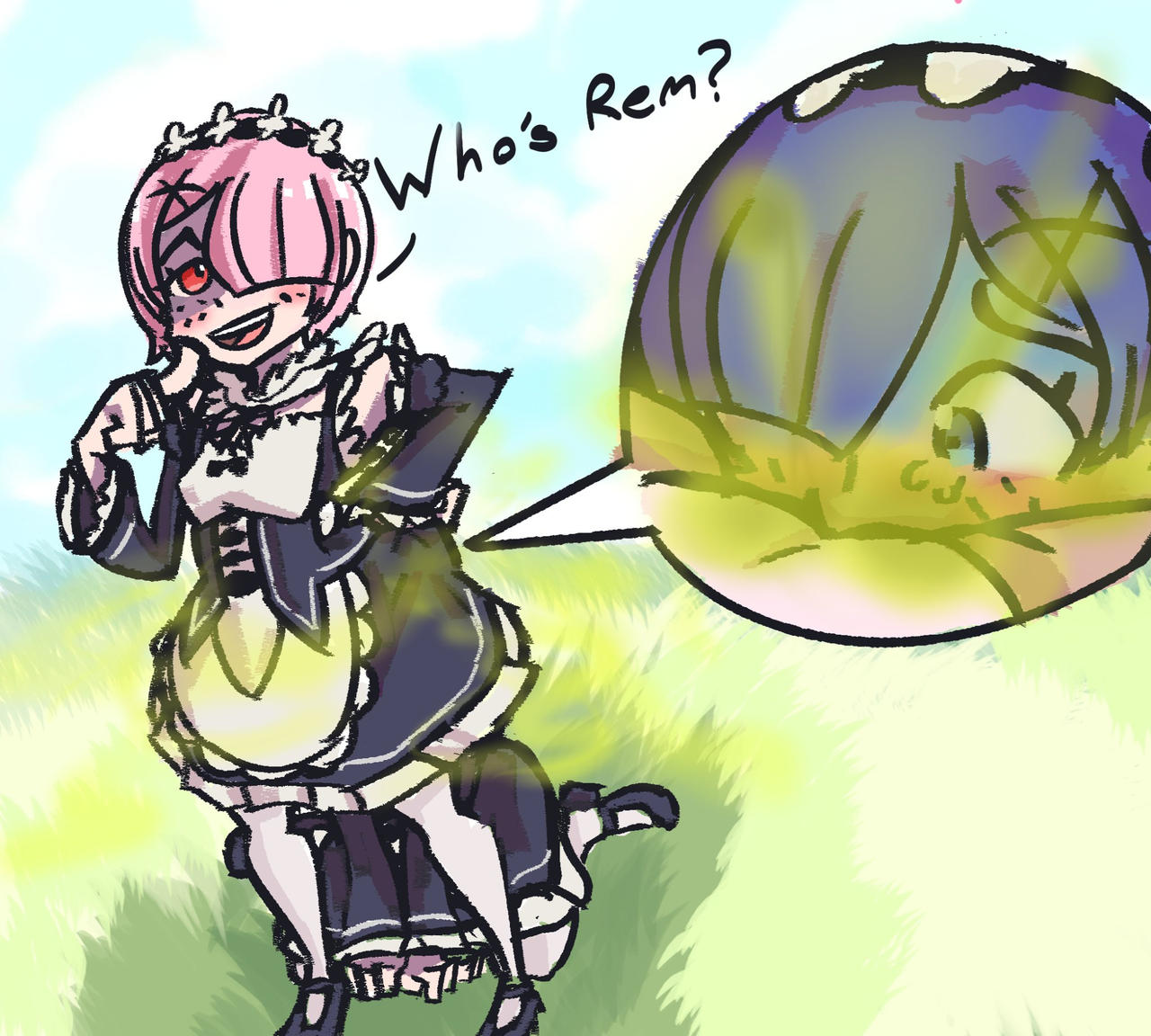 Rem (Re:Zero) Rule 34 Image
