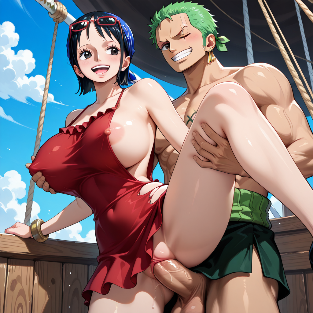 Roronoa Zoro (One Piece) Rule 34 Image