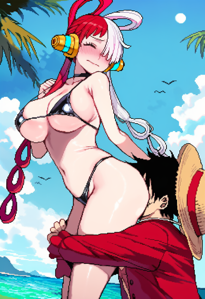 Monkey D Luffy (One Piece) Rule 34 Image