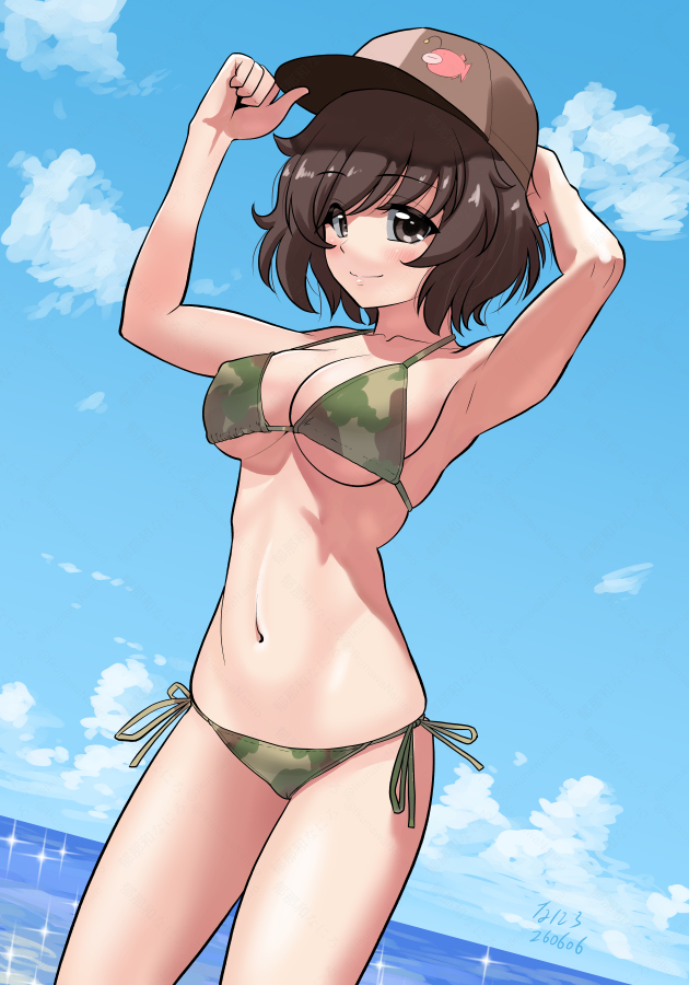 Akiyama Yukari (Girls Und Panzer) Rule 34 Image
