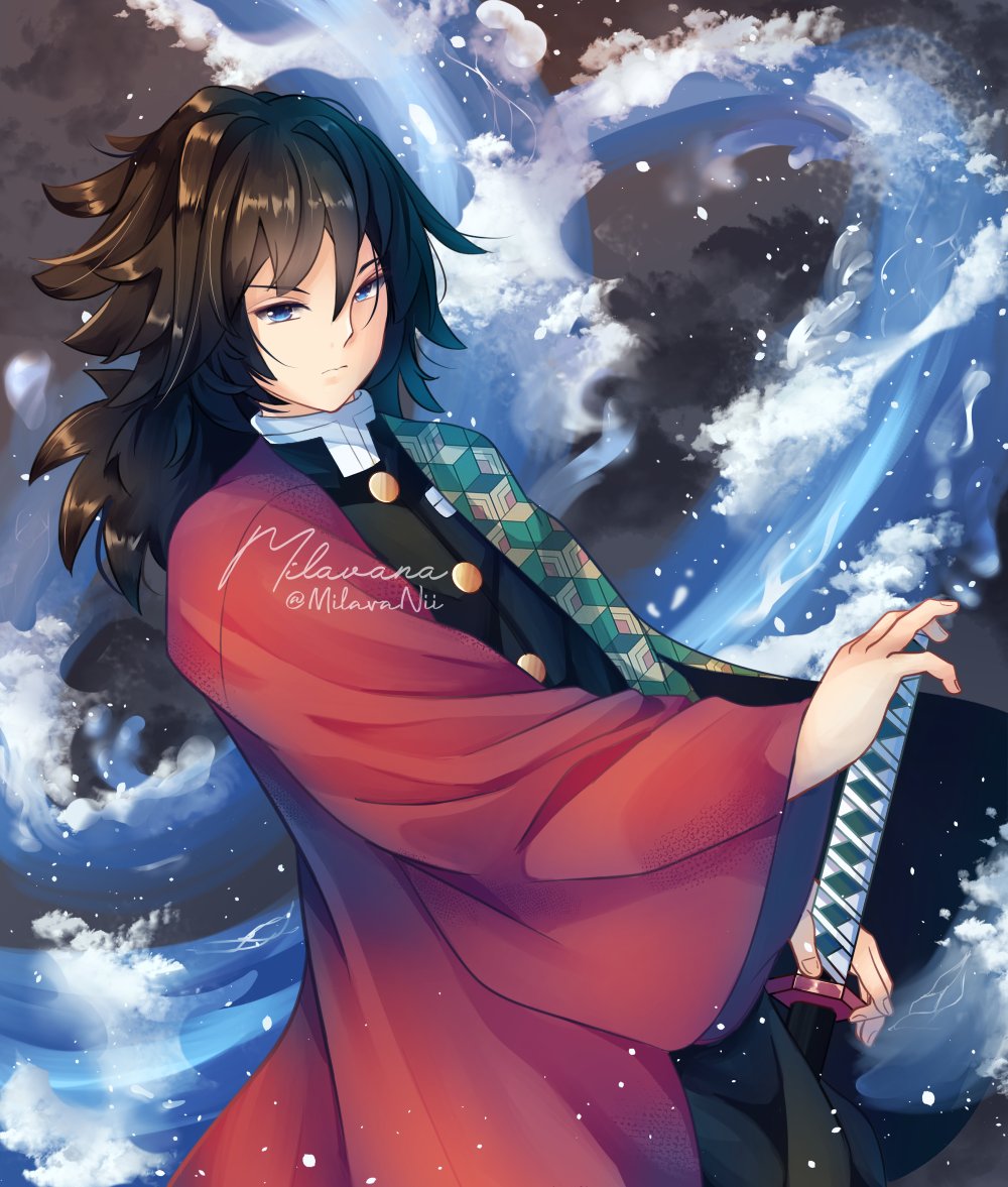 Tomioka Giyuu (Kimetsu No Yaiba) Rule 34 Image