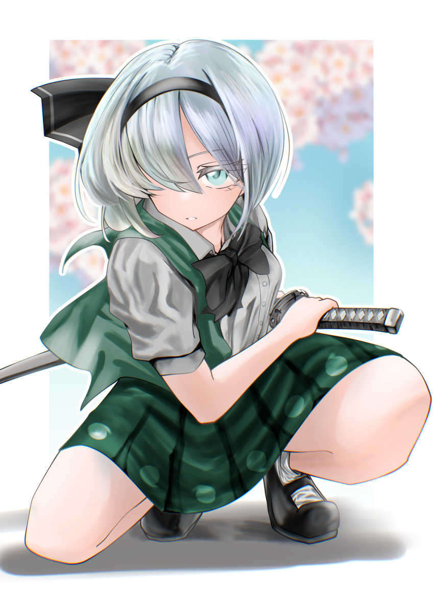 Konpaku Youmu (Touhou) Rule 34 Image