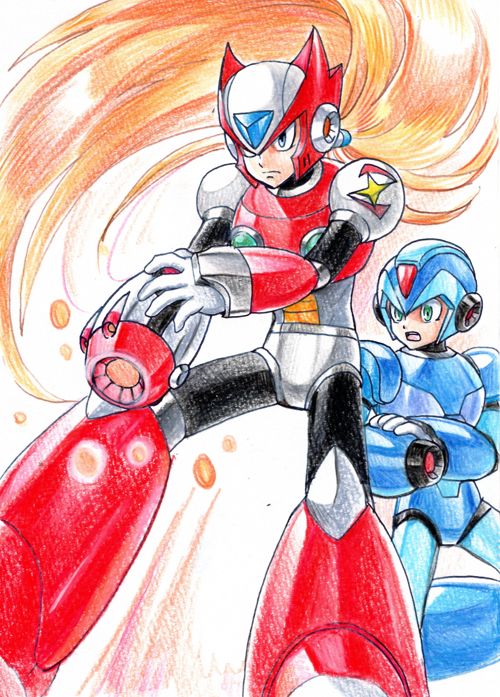 X (Mega Man) Rule 34 Image