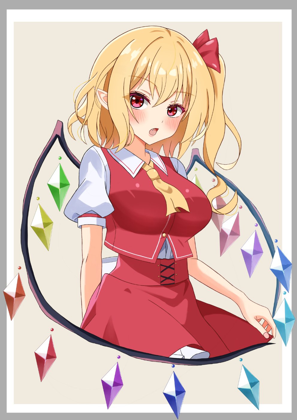 Flandre Scarlet (Touhou) Rule 34 Image