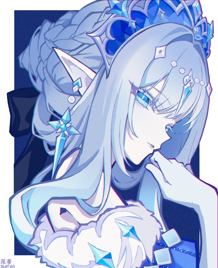 Anastasya Feodorovna Snezhnaya (Genshin Impact) Rule 34 Image