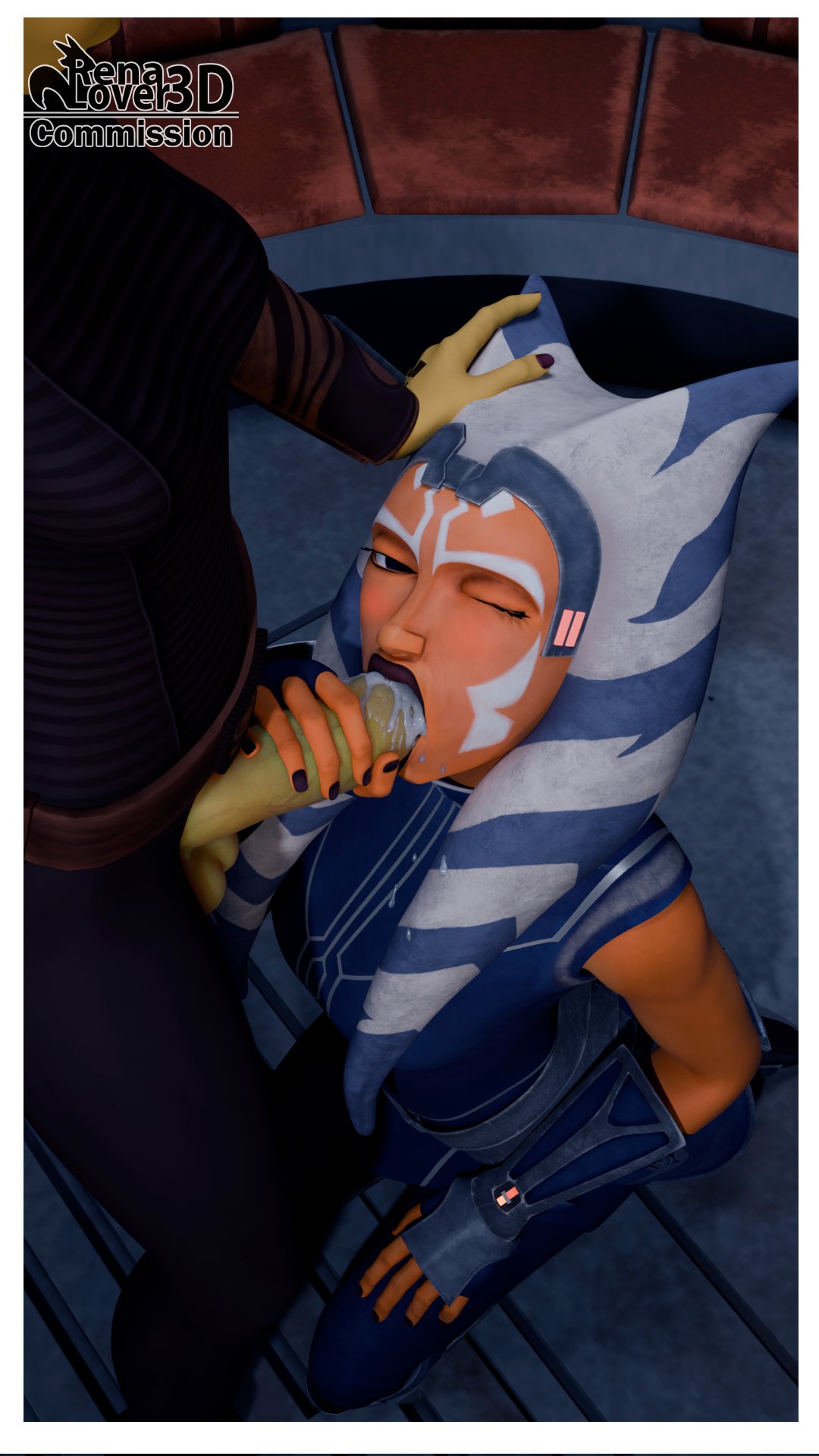 Ahsoka Tano (Star Wars) Rule 34 Image