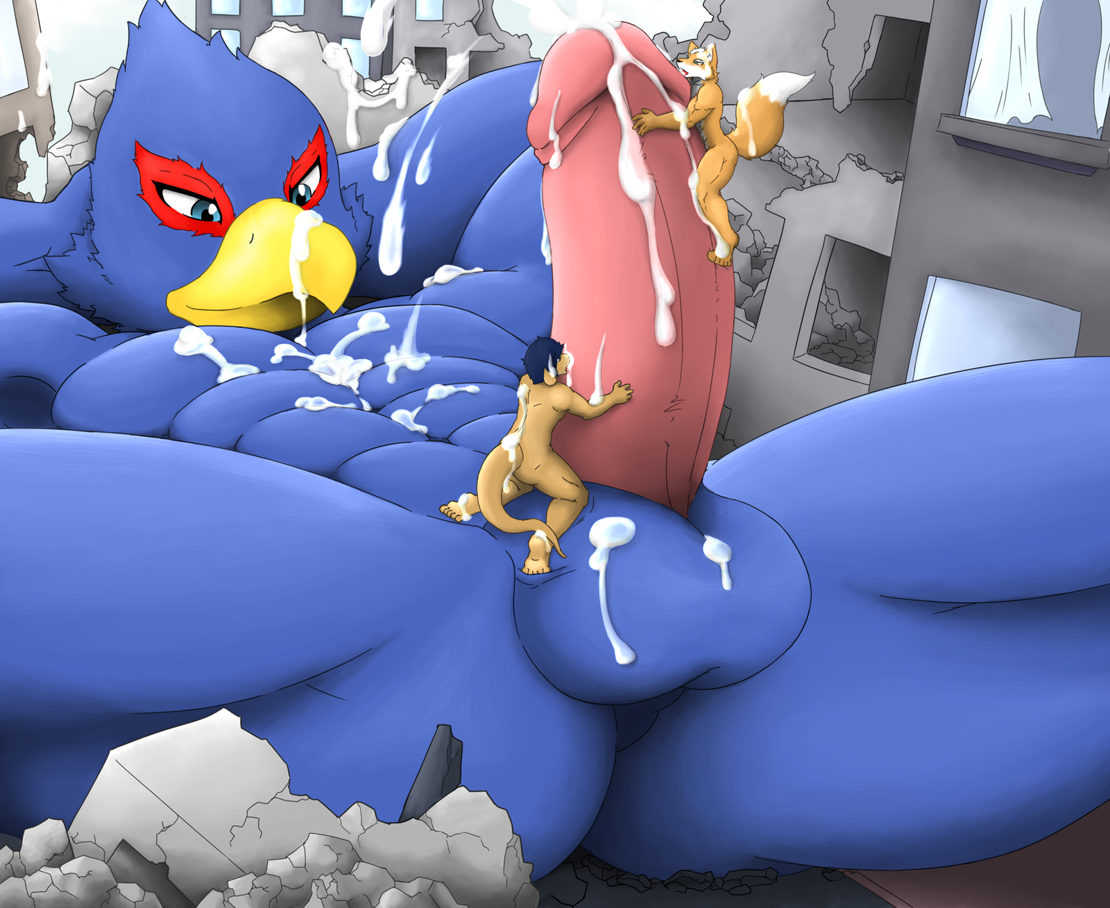 Falco Lombardi (Nintendo) Rule 34 Image