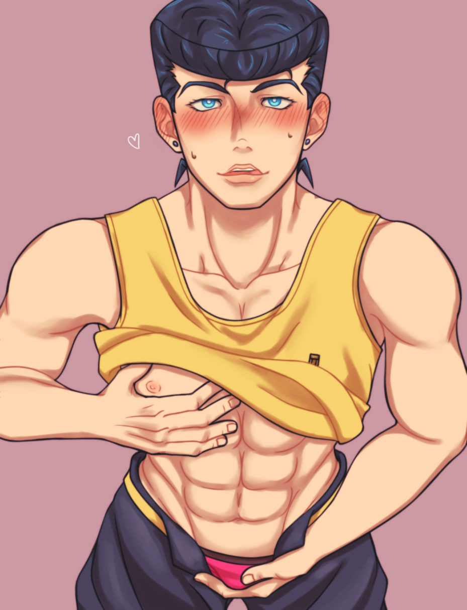 Josuke Higashikata (Diamond Is Unbreakable) Rule 34 Image
