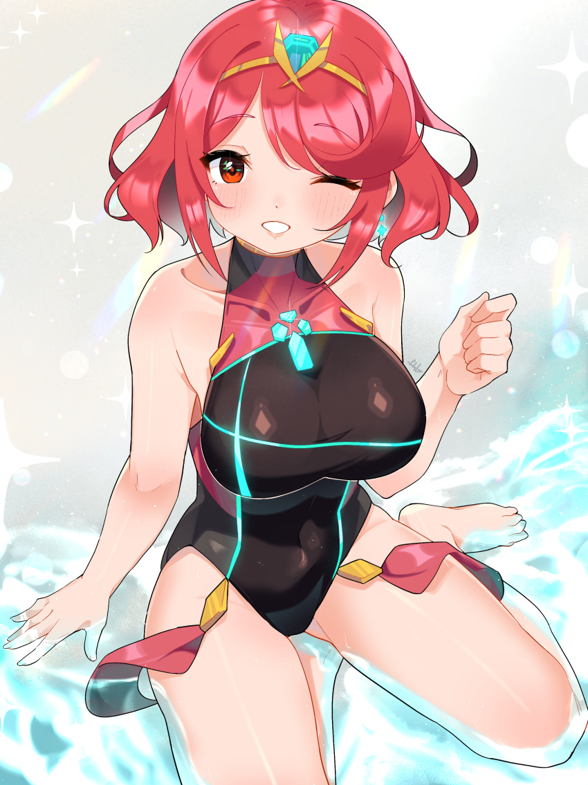 Pyra (Pro Swimmer) (Xenoblade) Rule 34 Image