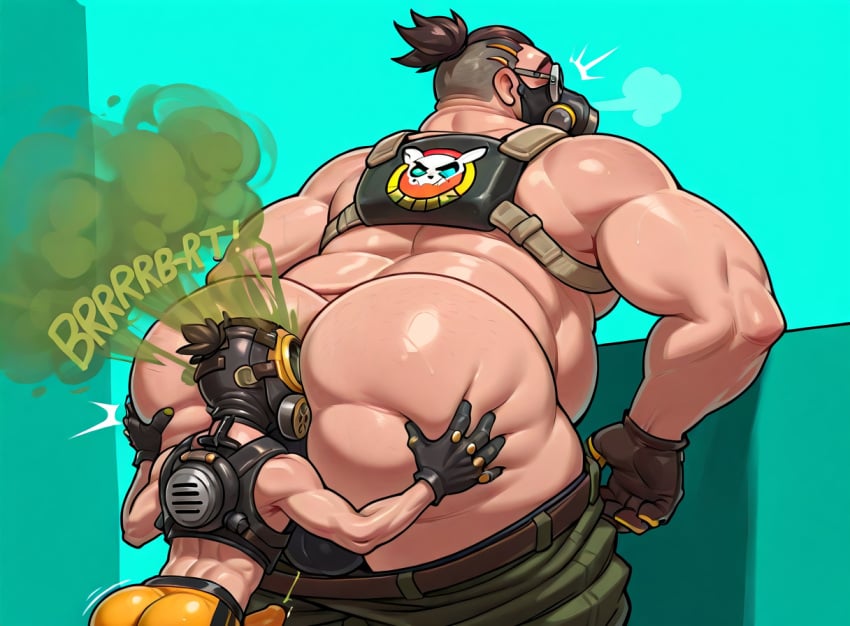 Roadhog (Overwatch) Rule 34 Image