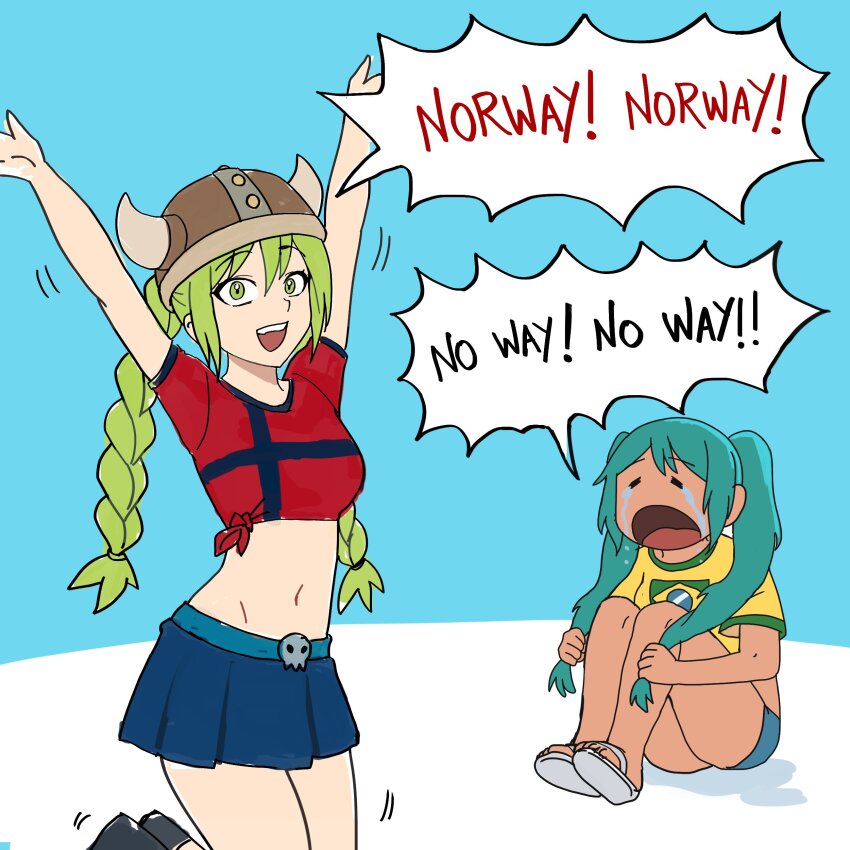 Brazilian Miku (2026 Fifa World Cup) Rule 34 Image