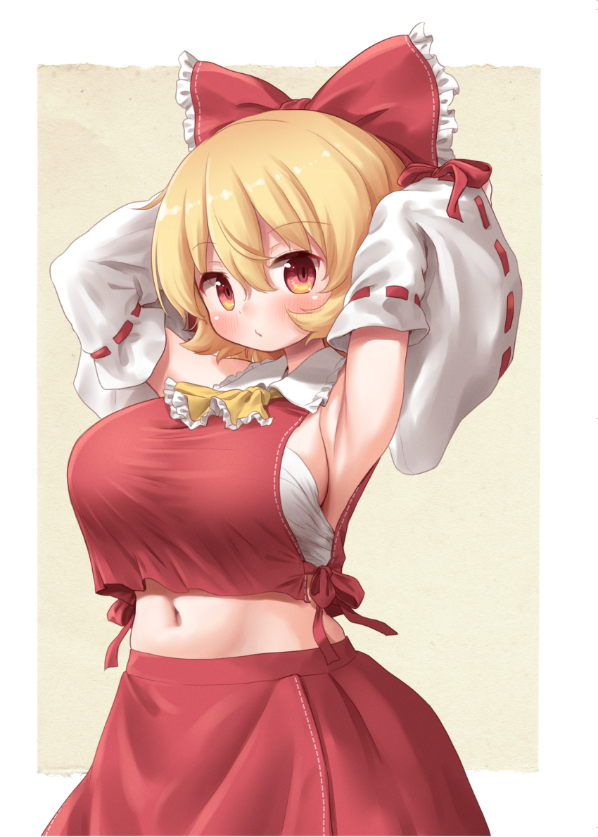 Aki Minoriko (Hakurei Reimu (Cosplay)) Rule 34 Image