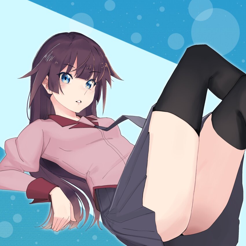 Senjougahara Hitagi (Bakemonogatari) Rule 34 Image
