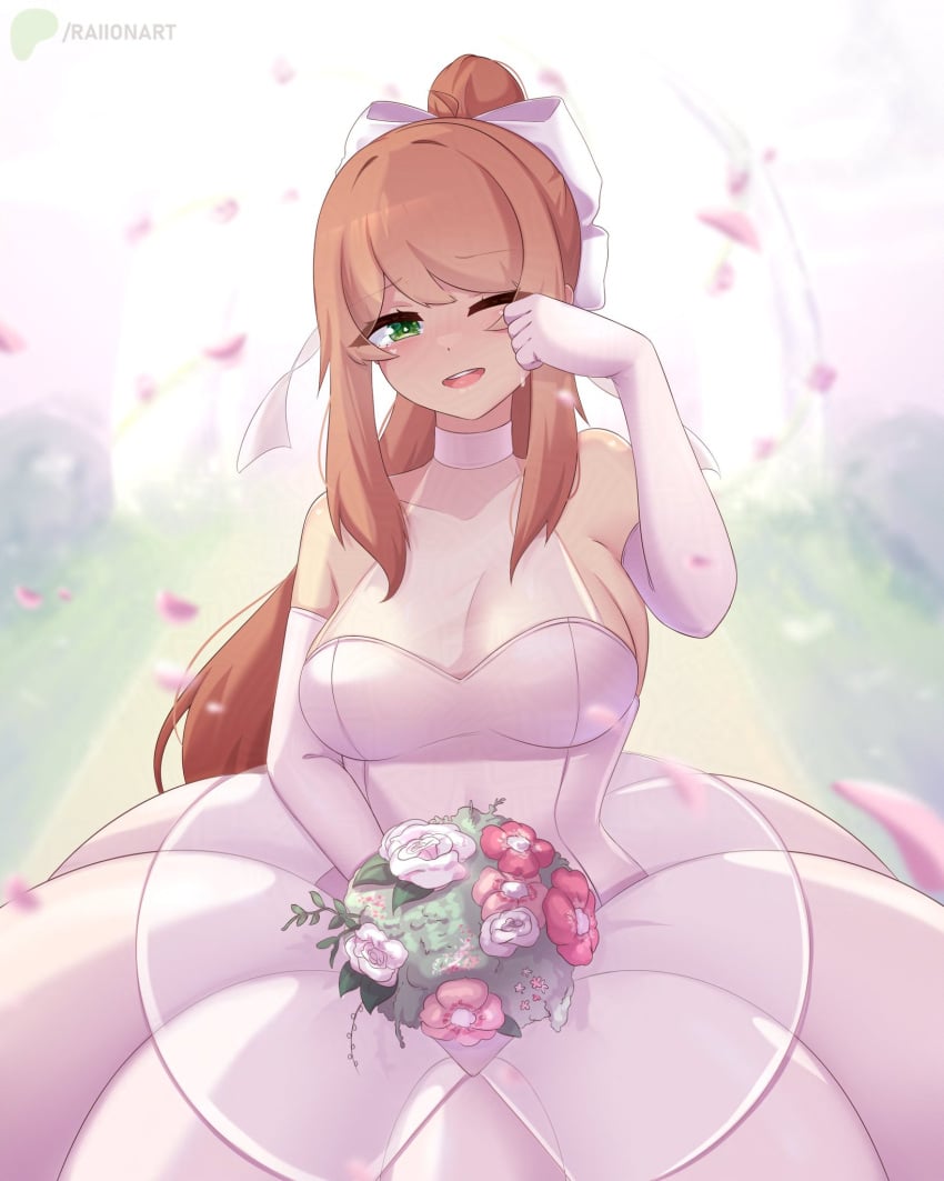 Monika (Doki Doki Literature Club) Rule 34 Image