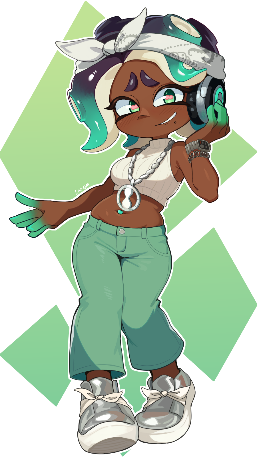 Marina (Splatoon) Rule 34 Image