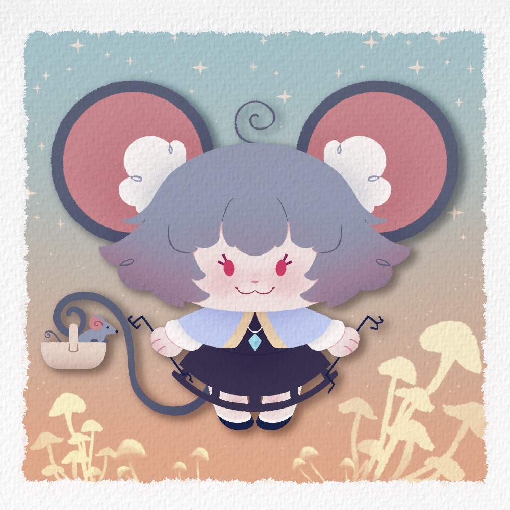 Nazrin (Touhou) Rule 34 Image