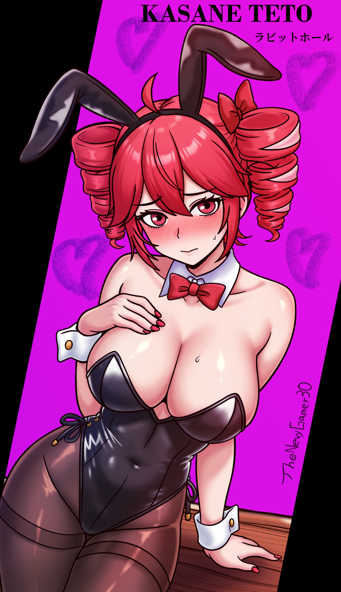 Kasane Teto (Rabbit Hole (Vocaloid)) Rule 34 Image