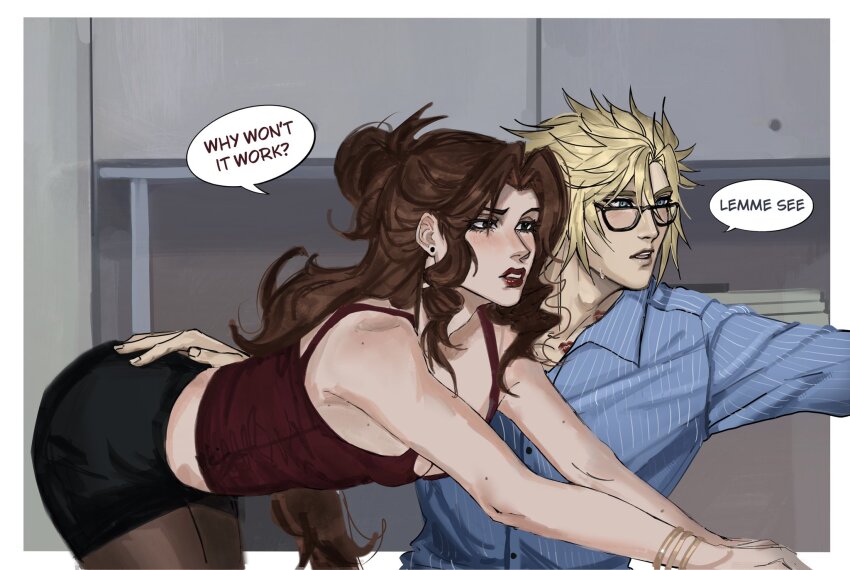 Aerith Gainsborough (Final Fantasy) Rule 34 Image